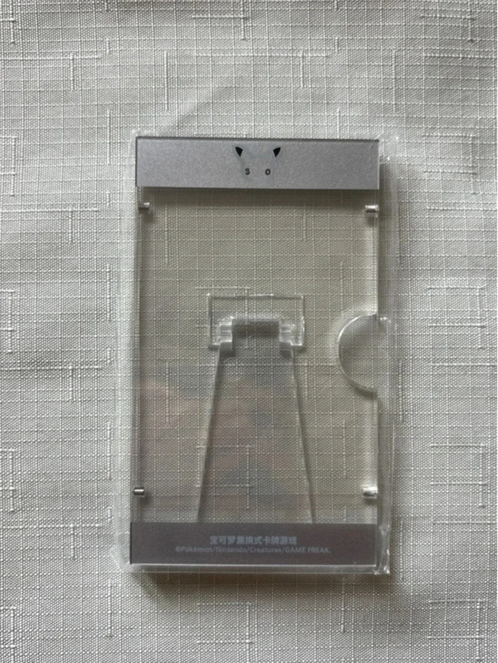 Pokemon 30th anniversary display card stand